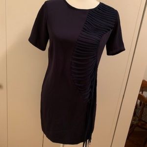 Sachin & Babi Blue Fringe Dress (Size 0/2)